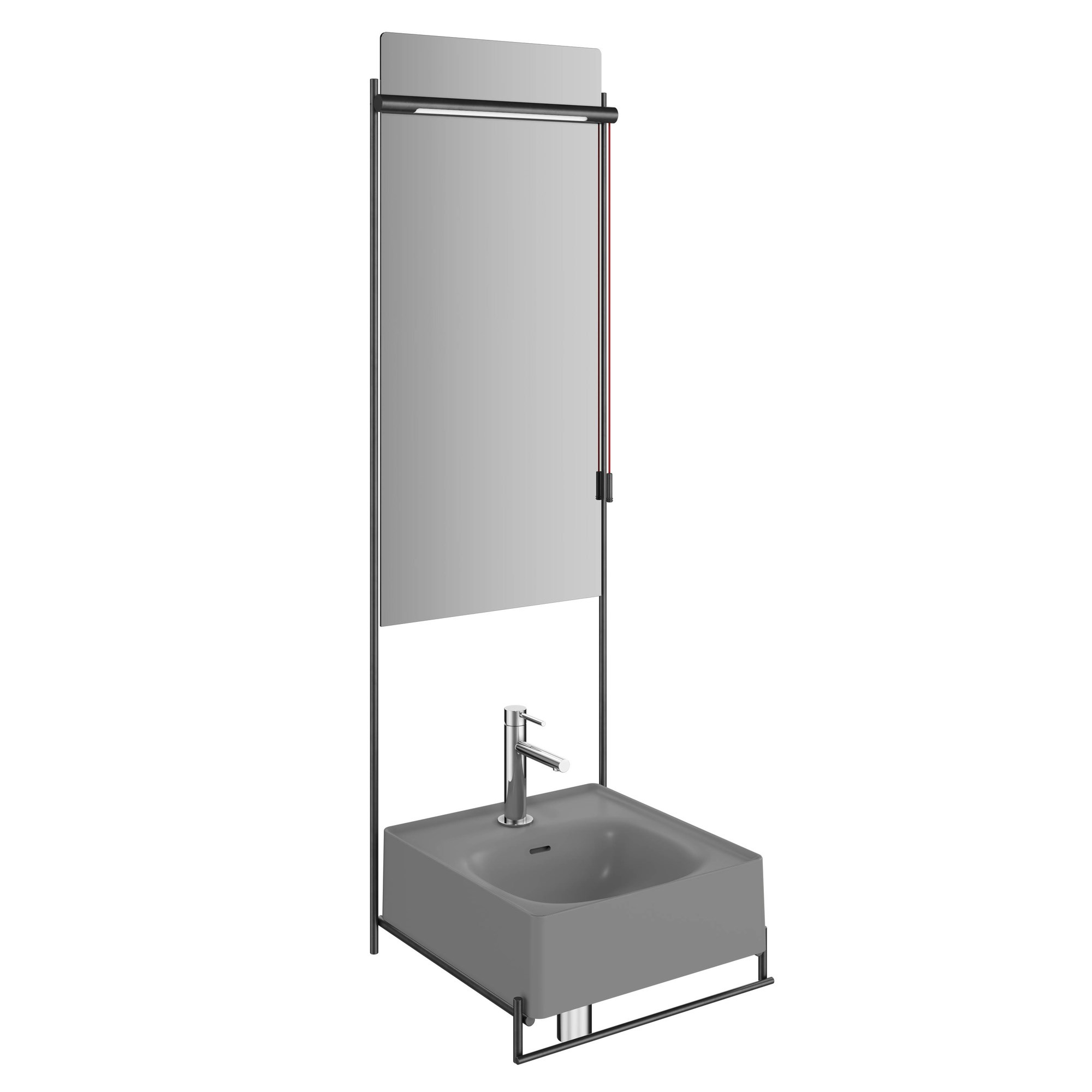 Vitra Equal Düz Ayna 40 cm Aydınlatmalı 64103