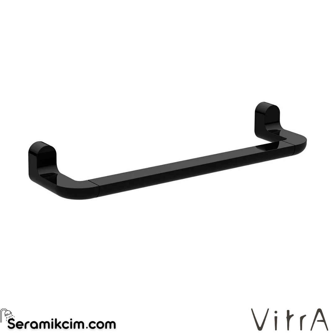 VitrA Eternity Kısa Havluluk Parlak Siyah A4430439