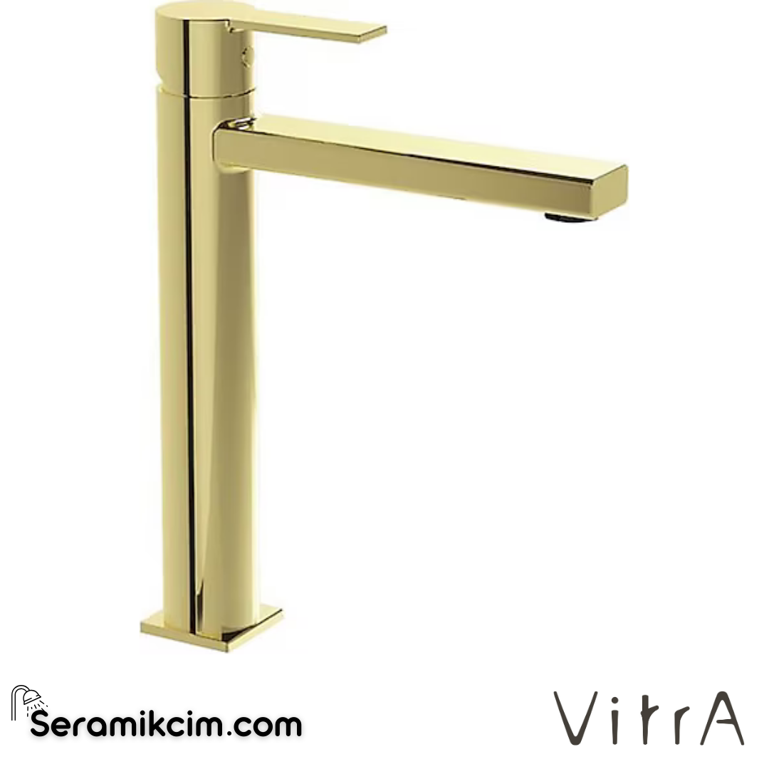 VitrA Flo S Lavabo Bataryası (çanak, uzun çıkış ucu) A4258723 - A4258723