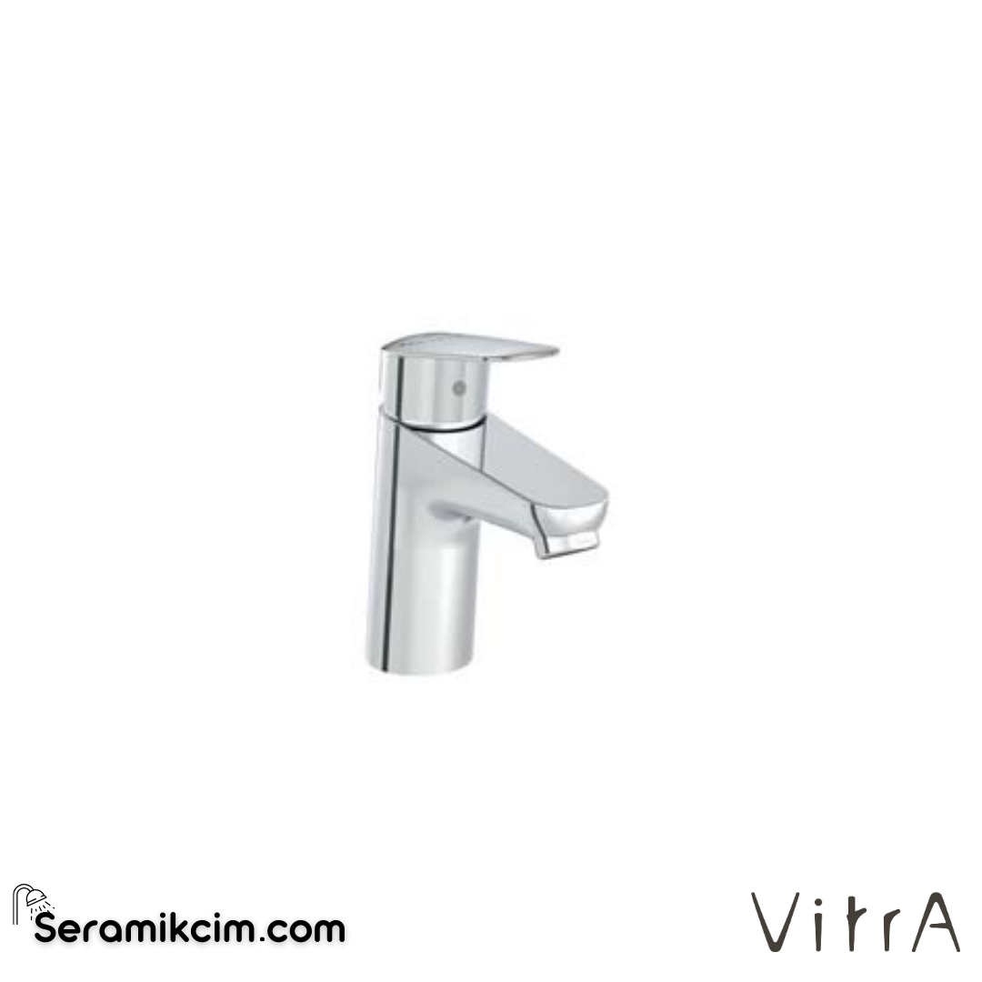 VitrA Flow Round BluEco Lavabo Bataryası Krom A42923ENR - A42923ENR