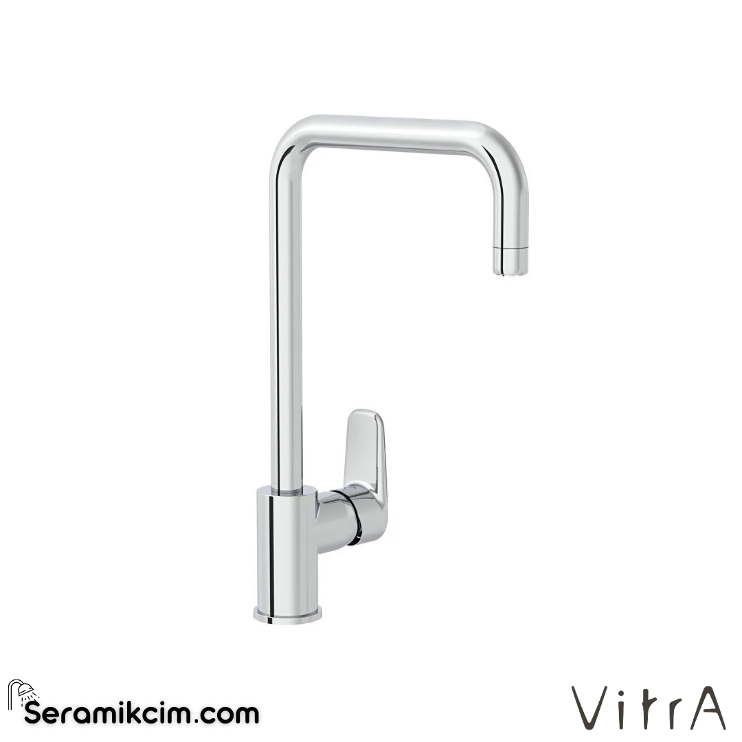 VitrA Flow Soft Eviye Bataryası (U-tip) Krom A43426 - A43426