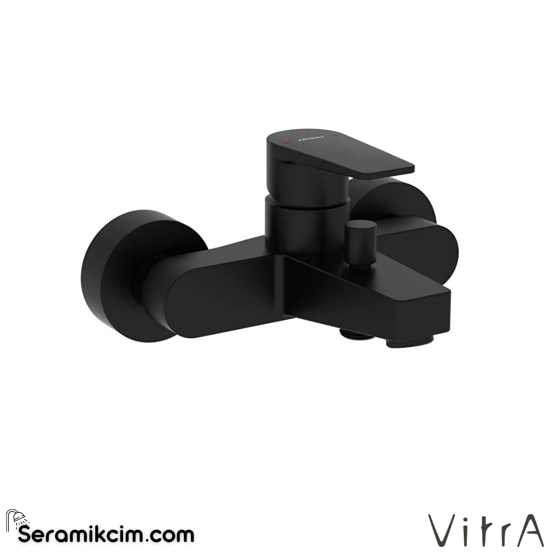 VitrA Flow Square Banyo Bataryası Mat Siyah A4306336 - A4306336