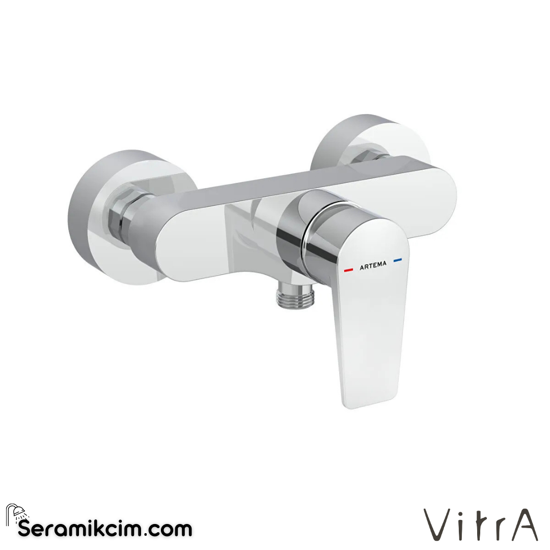 VitrA Flow Square Duş Bataryası Krom A42931 - A42931