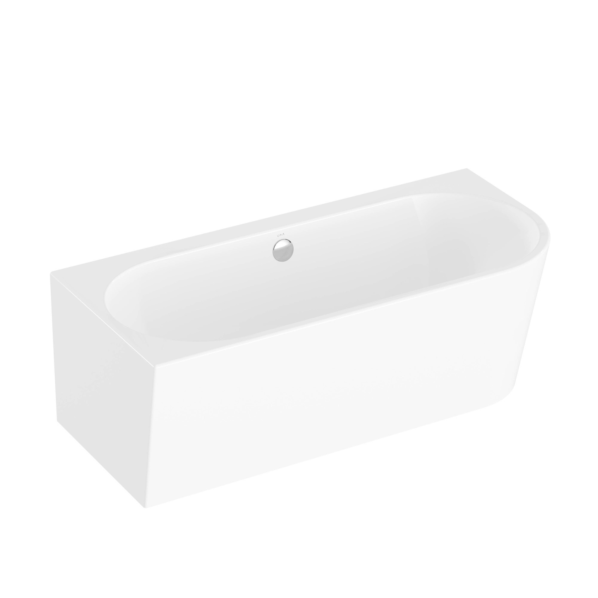 Vitra Geo 165X75 Köşesol Klısif+Ayak Dış.Ss 65430008000