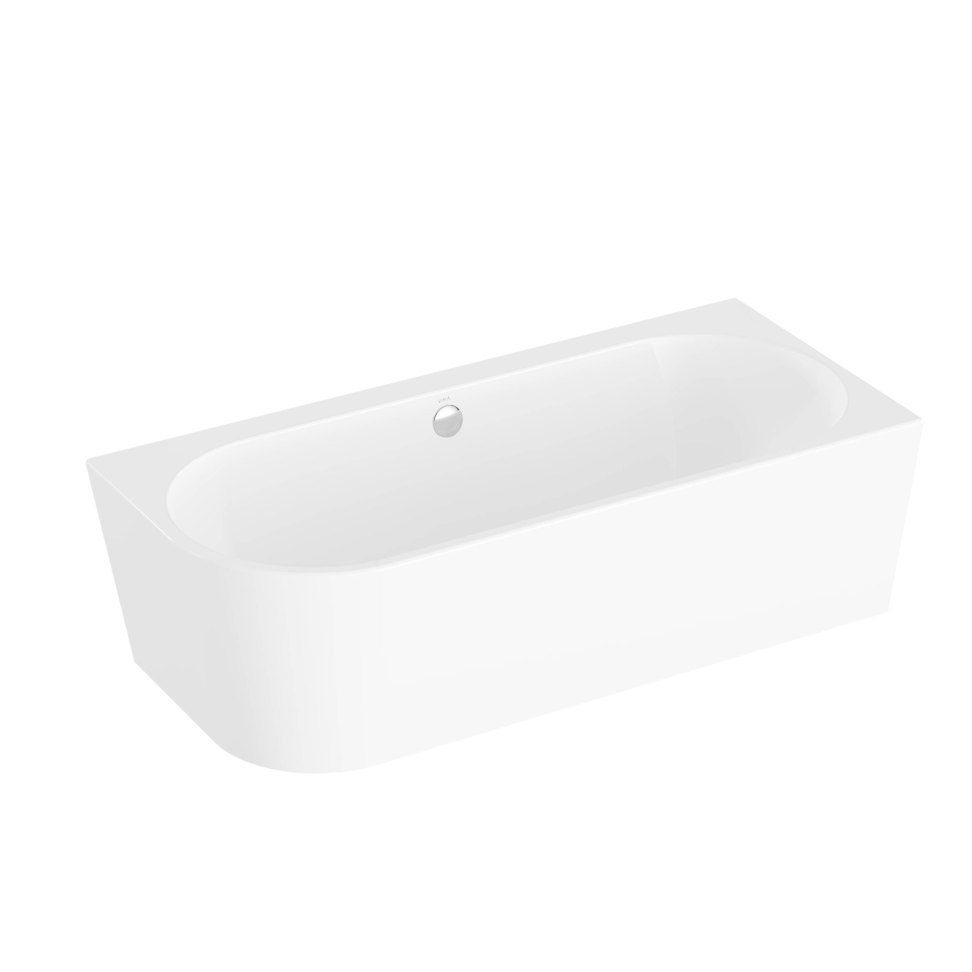 Vitra Geo 180X80 Köşesağ Klısif+Ayak Dış.Ss 65460008000