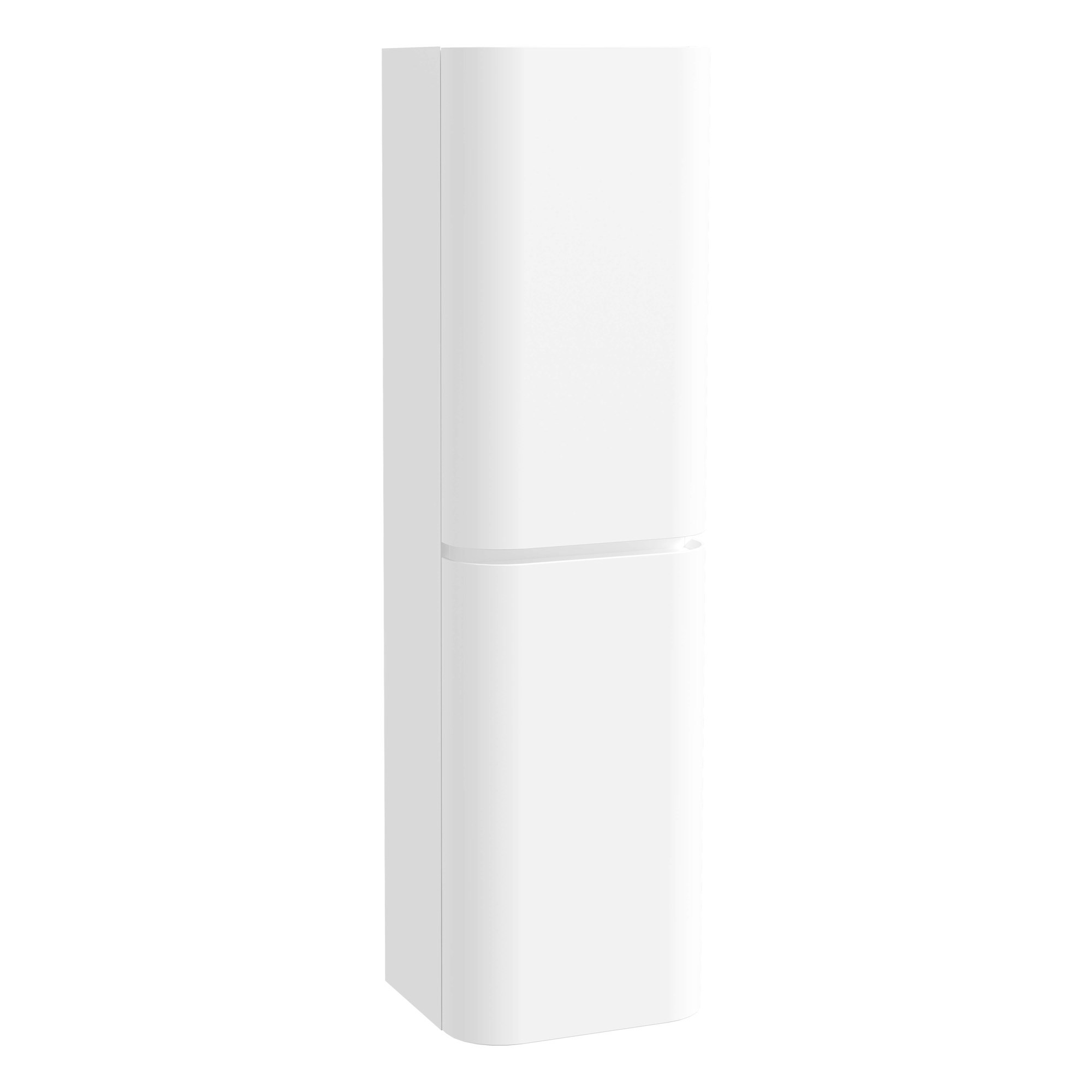 Vitra Glora Boy Dolabı 45 cm İki Kapaklı Mat Soft Beyaz Sağ 80404
