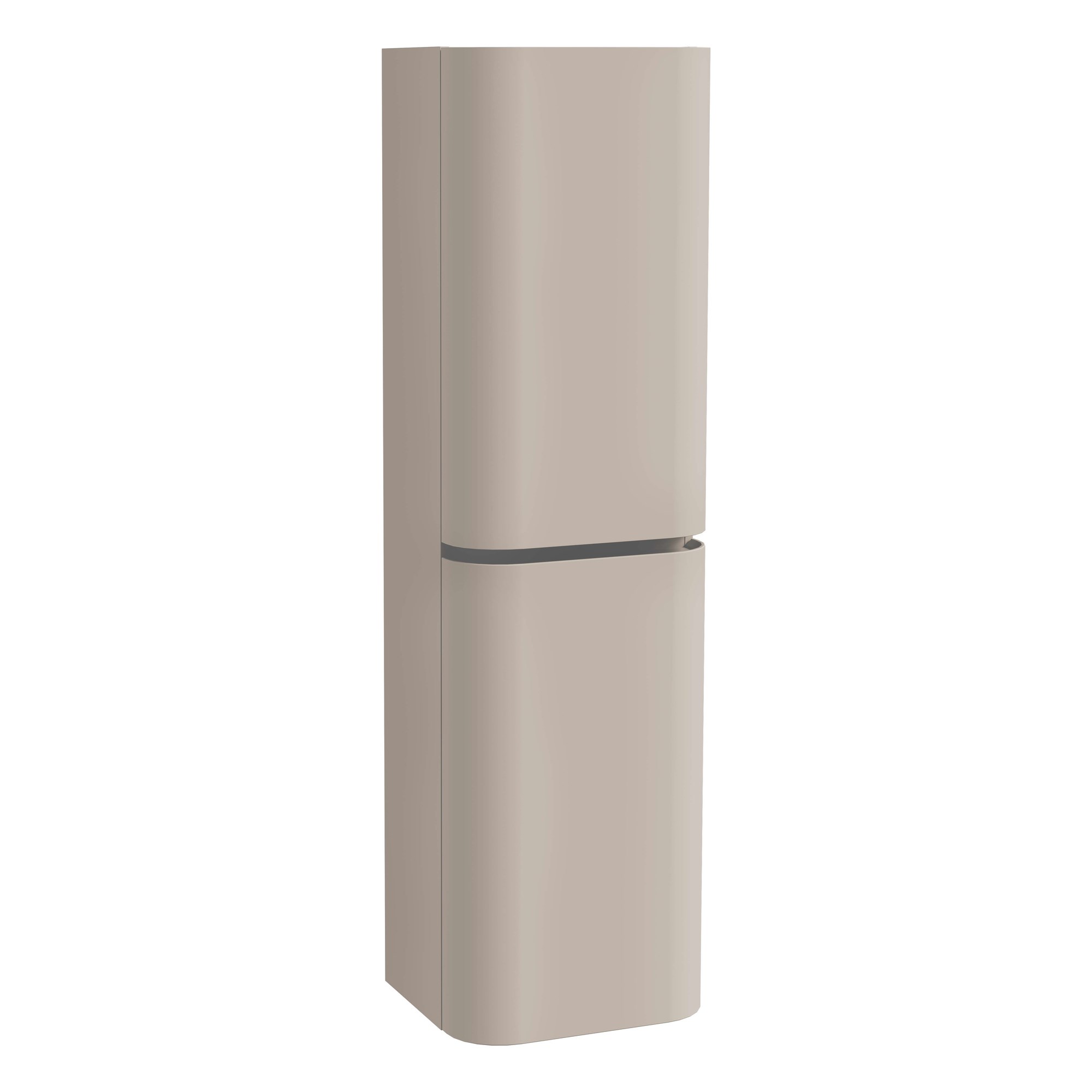Vitra Glora Boy Dolabı 45 cm İki Kapaklı Mat Soft Bej Sol 80408