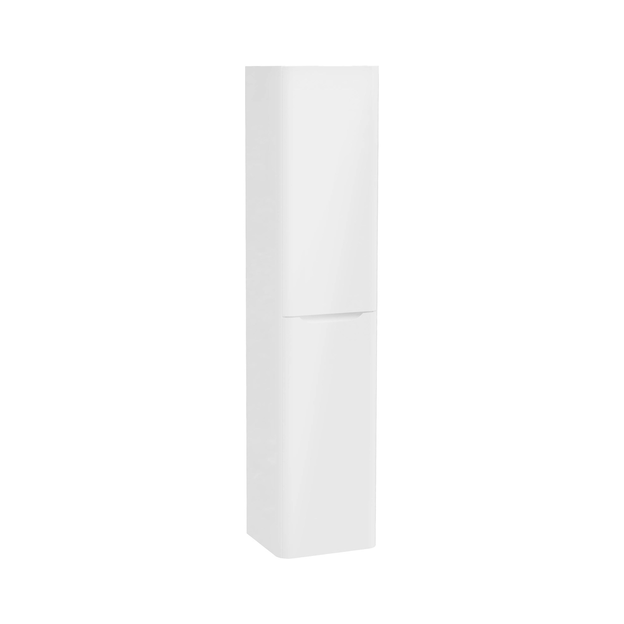 Vitra Integra Round Boy Dolabı 40 cm İki Kapaklı Parlak Beyaz Sağ 80000