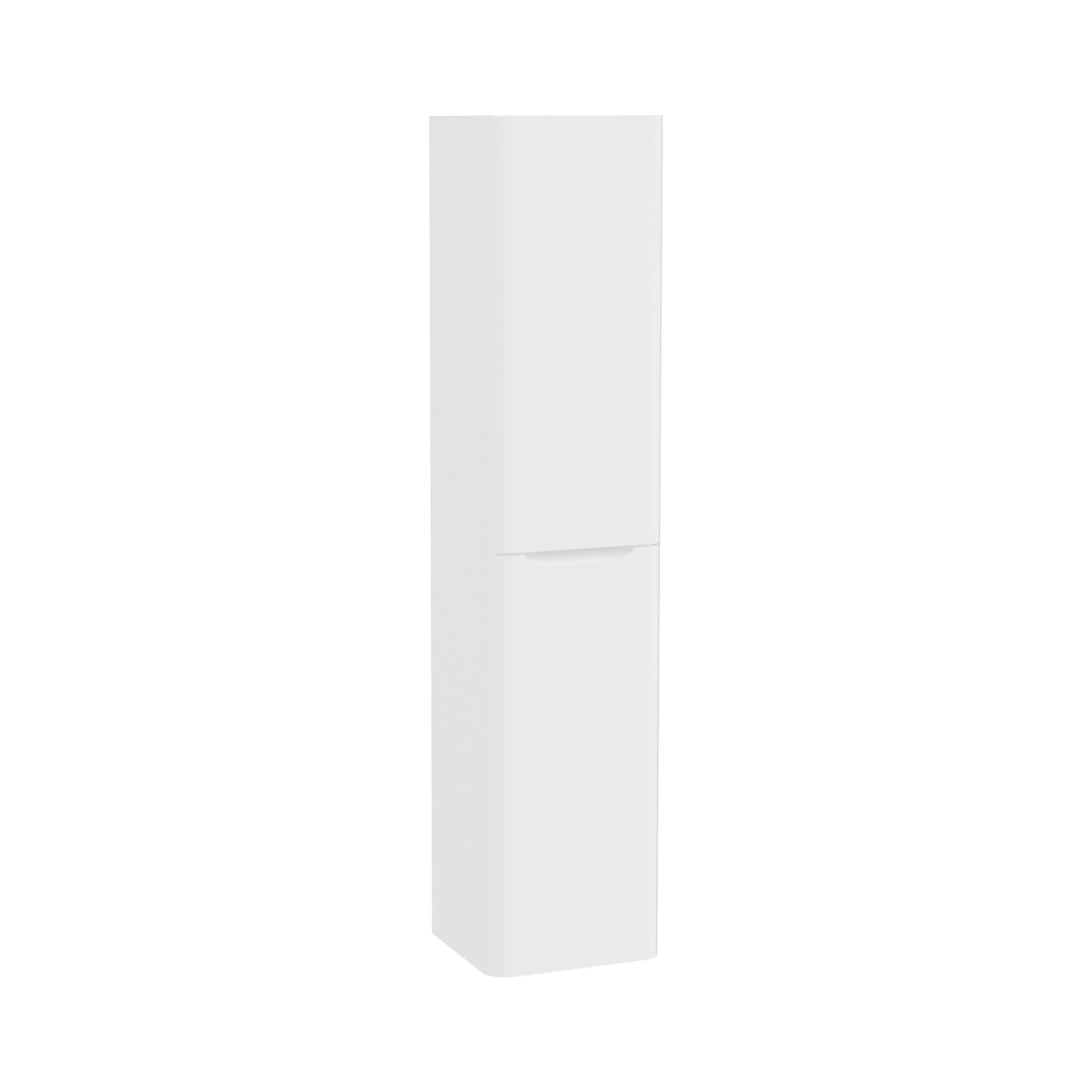 Vitra Integra Round Boy Dolabı 40 cm İki Kapaklı Mat Beyaz Sol 70069