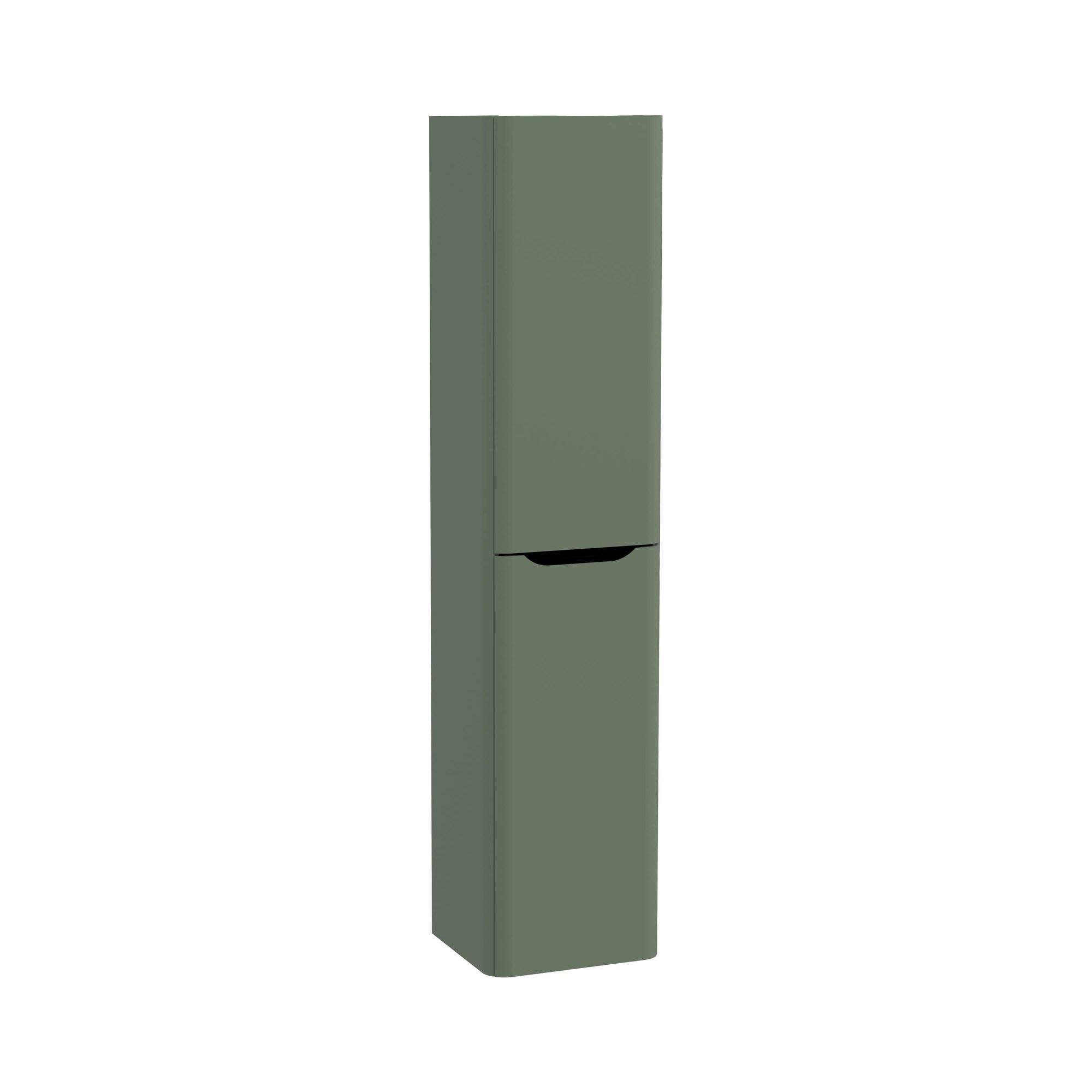 Vitra Integra Round Boy Dolabı 40 cm İki Kapaklı Mat Yeşil Sağ 80005