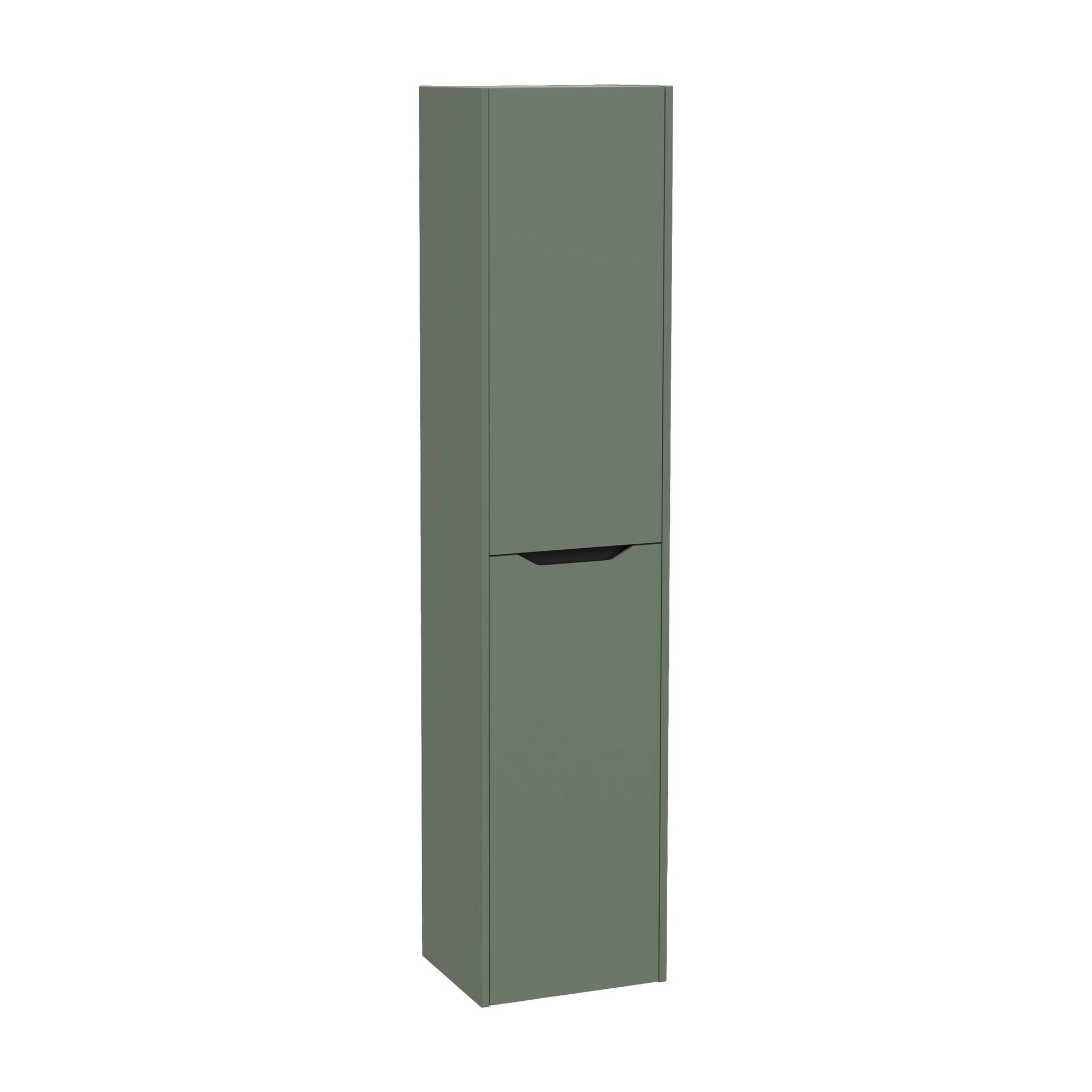 Vitra Integra Square Boy Dolabı 40 cm İki Kapaklı Mat Yeşil Sol 80323