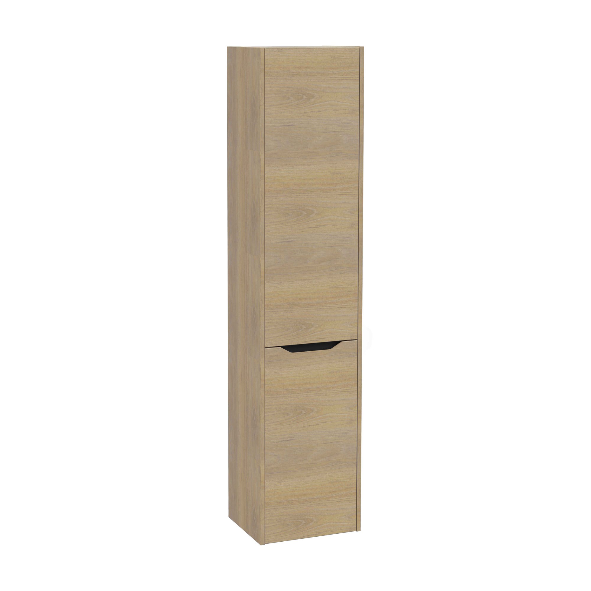 Vitra Integra Square Boy Dolabı 40 cm İki Kapaklı Çamaşır Sepetli Altın Meşe Sol 80330