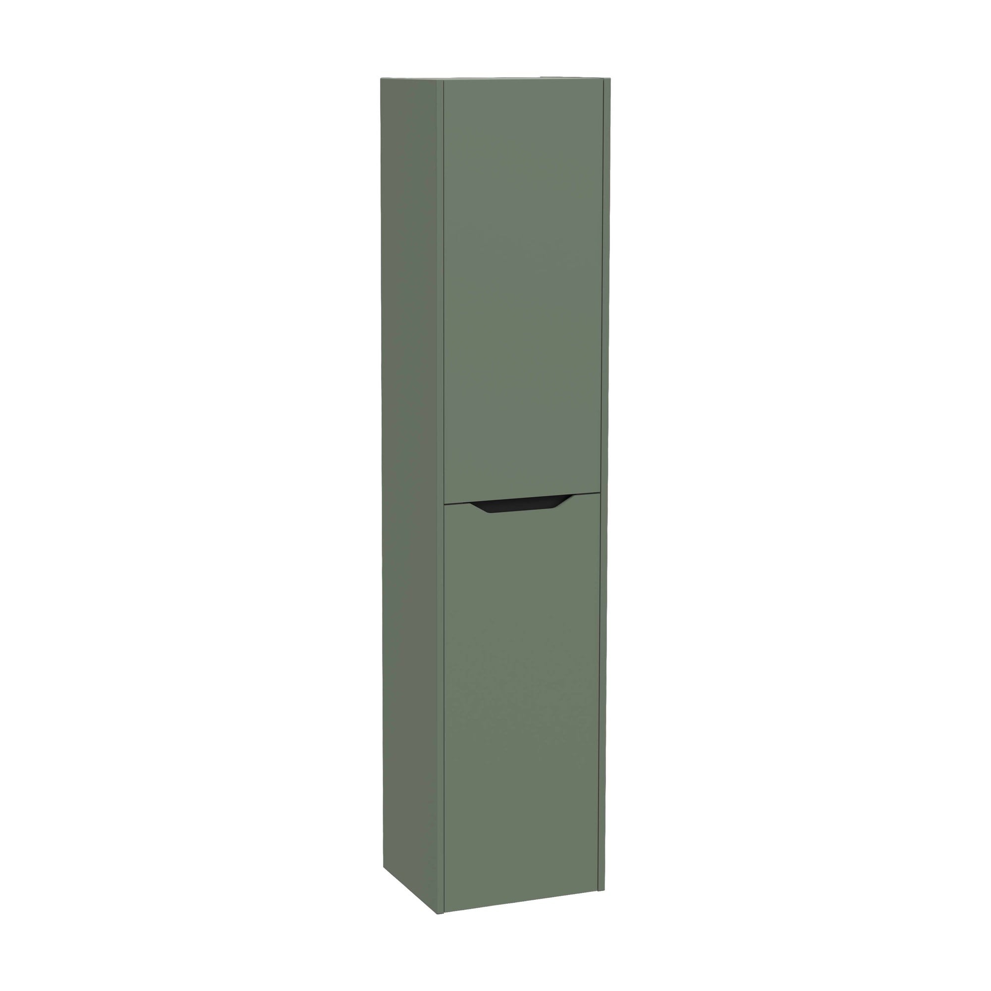 Vitra Integra Square Boy Dolabı 40 cm İki Kapaklı Mat Yeşil Sağ 80305
