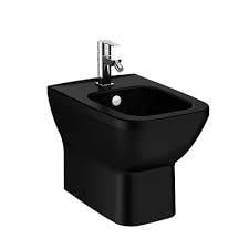 VitrA Integra Square Yerden Bide Duvara Tam Dayalı, 54 cm Tek Armatür Delikli, Yanlardan Deliksiz, Mat Siyah - 7084B083-0288