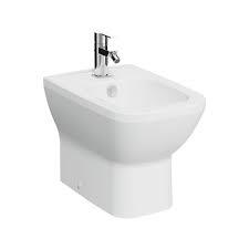 VitrA Integra Square Yerden Bide Duvara Tam Dayalı, 54 cm Tek Armatür Delikli, Su Taşma Delikli, Yanlardan Deliksiz, Beyaz - 7084L003-0288
