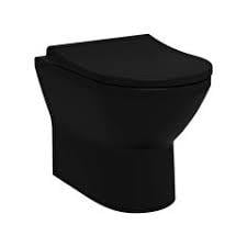 VitrA Integra Yerden Klozet Rim-ex, Duvara Tam Dayalı, 54 cm Taharet Borulu, Mat Siyah - 7059B083-0088