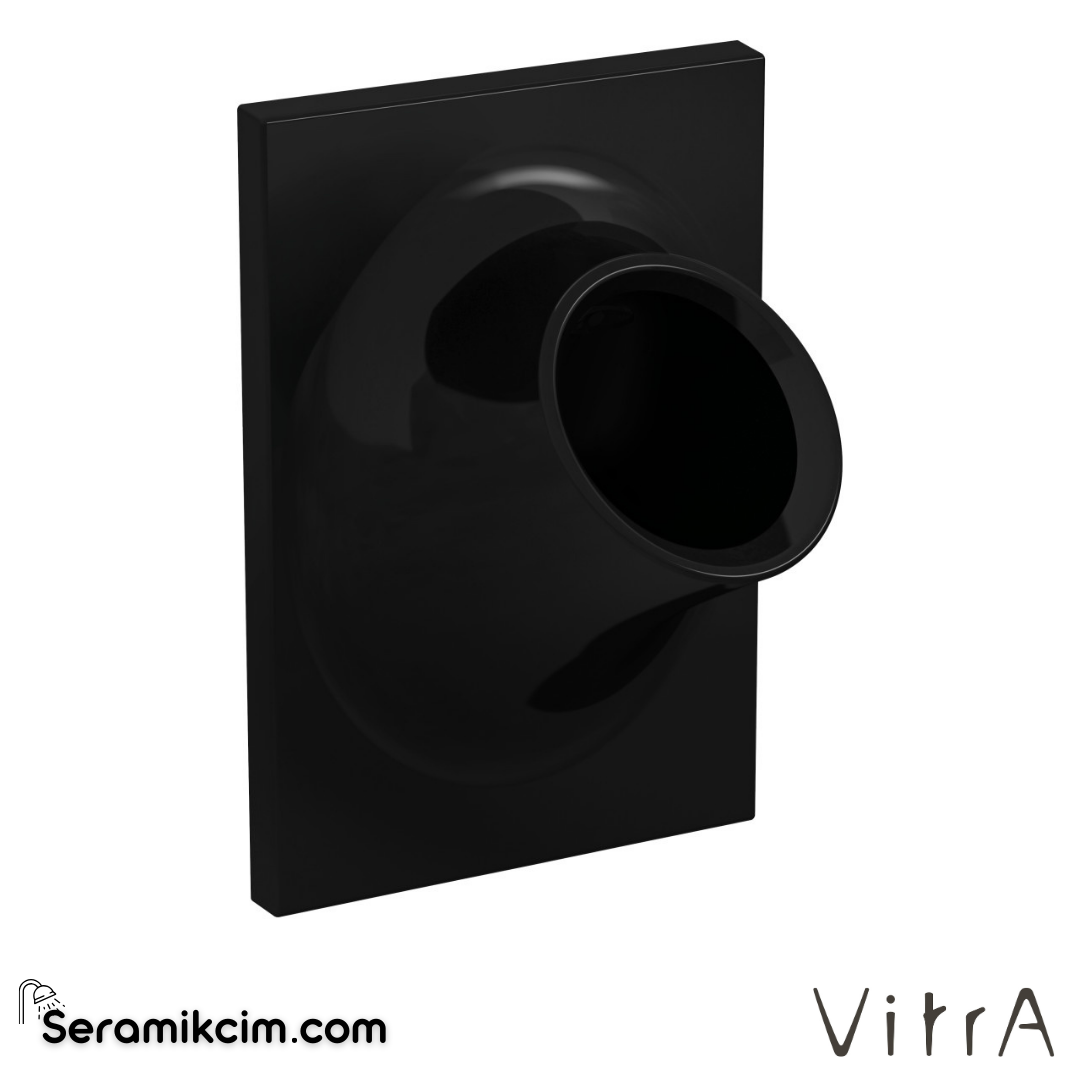 VitrA İstanbul Pisuvar  Temassız, Arkadan Su Girişli, Pilli, Siyah - 4517B070-5300