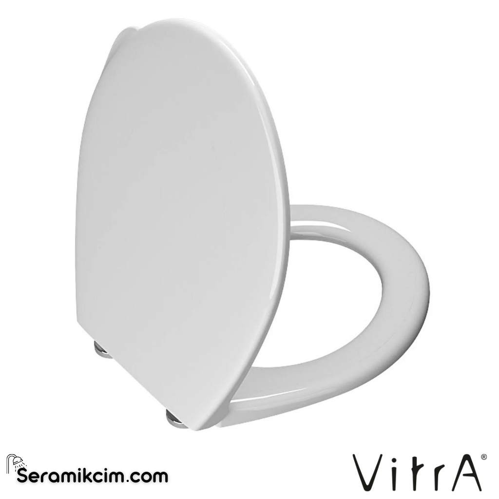 VitrA Klozet Kapağı Üstten Sıkmalı Metal Menteşeli, Beyaz 18-003-001 - 18-003-001