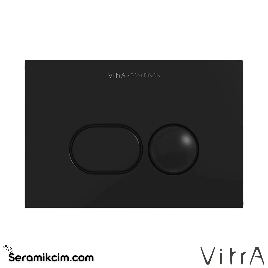 VitrA Liquid Kumanda Paneli, Parlak Siyah 740-2101 - 740-2101
