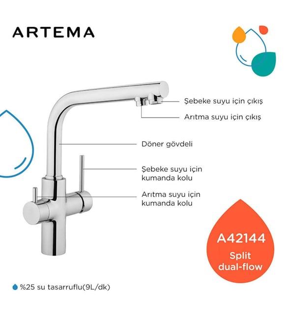 VitrA Masterline Masterline Harmony Pull-Out Eviye Bataryası  A42144 - A42144