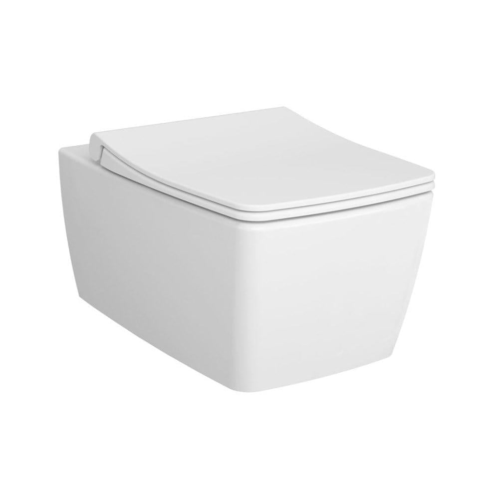 VitrA Metropole Asma Klozet Rim-ex, Gizli Montajlı, 56 cm Taharet Borulu, Taharet Borusu Girişi Sıva Altı Uygulamalı, Mat Beyaz - 7672B001-0559