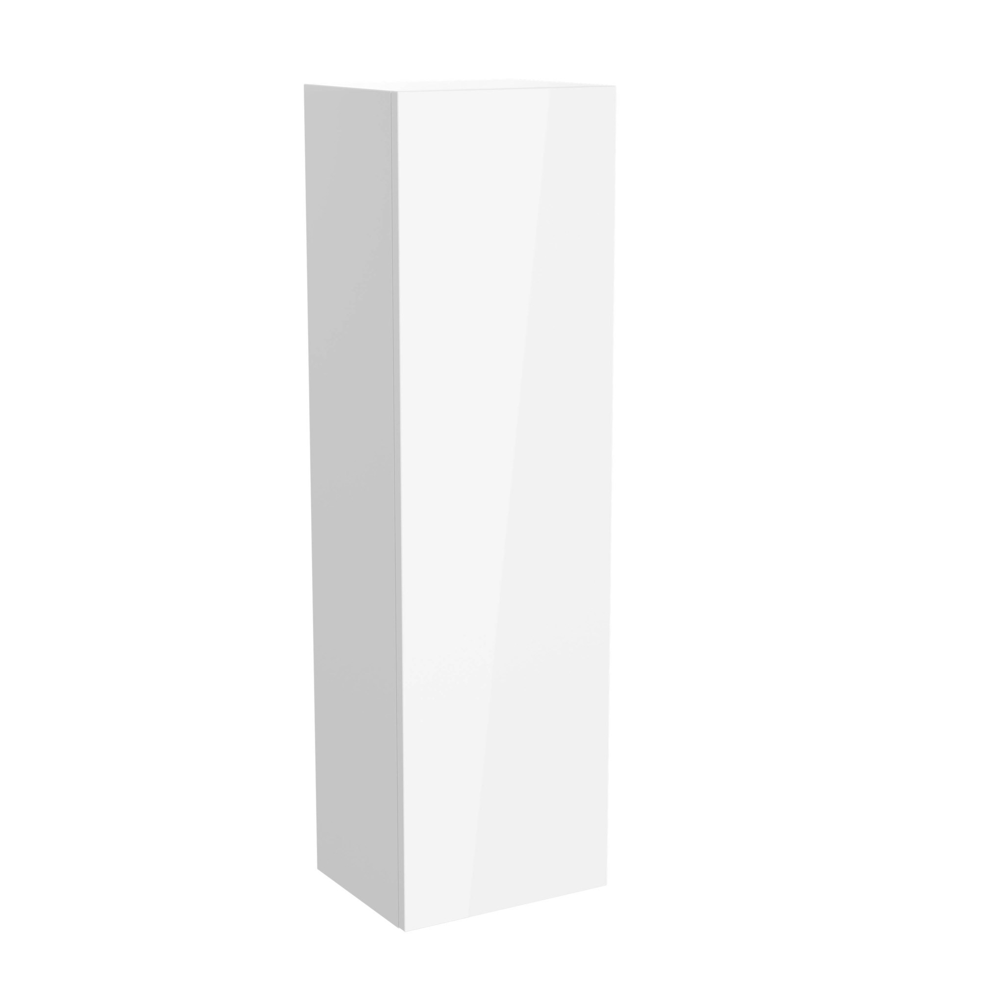 Vitra Metropole Pure Boy Dolabı 35 cm Kısa Parlak Beyaz Sol 67341