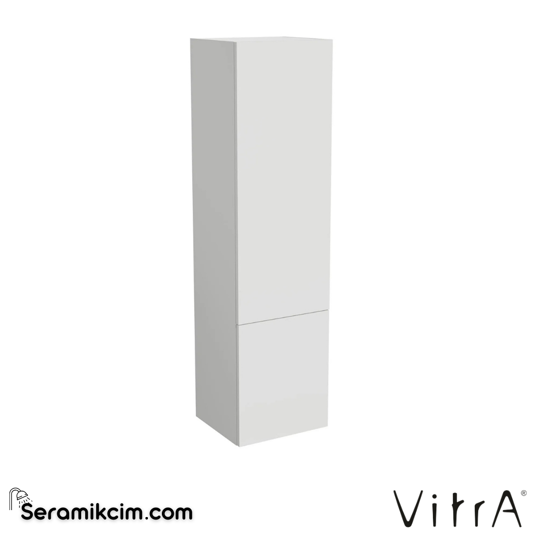 VitrA Metropole Pure Boy Dolabı 40 cm mat açık gri, sol 67219 - 67219