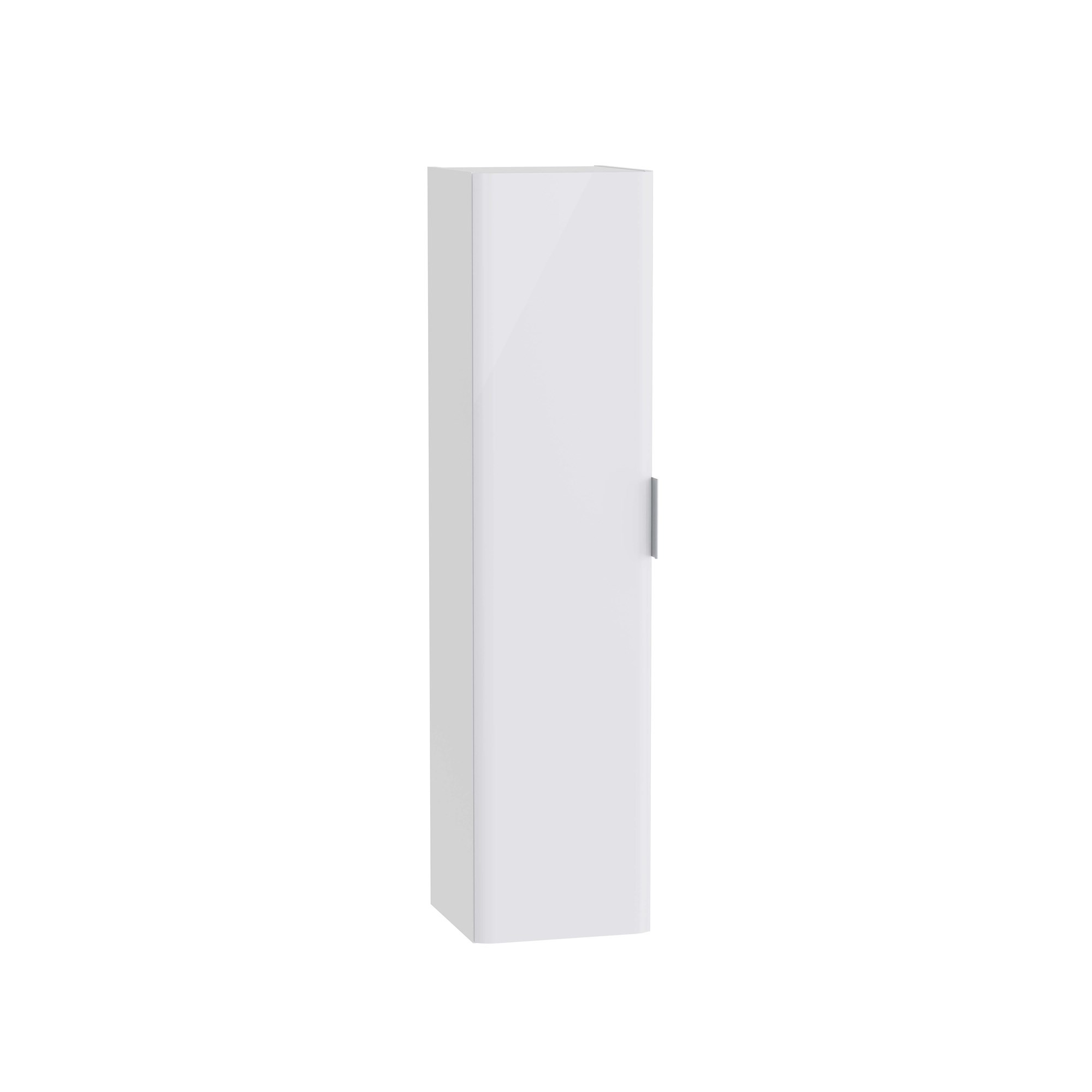 Vitra Mia Plus Round Boy Dolabı 35 cm Bir Kapaklı Parlak Beyaz 69810