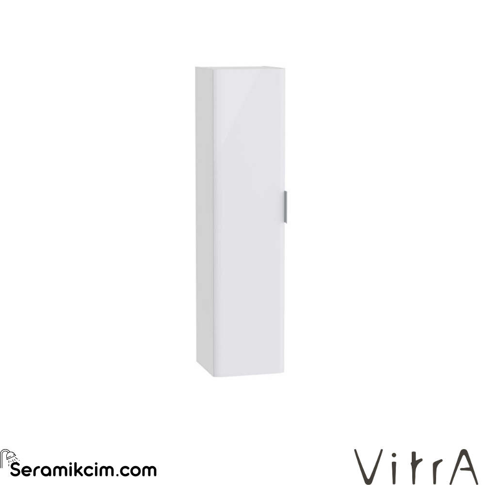 Vitra Mia Plus Round Boy Dolabı 35 Cm Bir Kapaklı Parlak Beyaz 69810