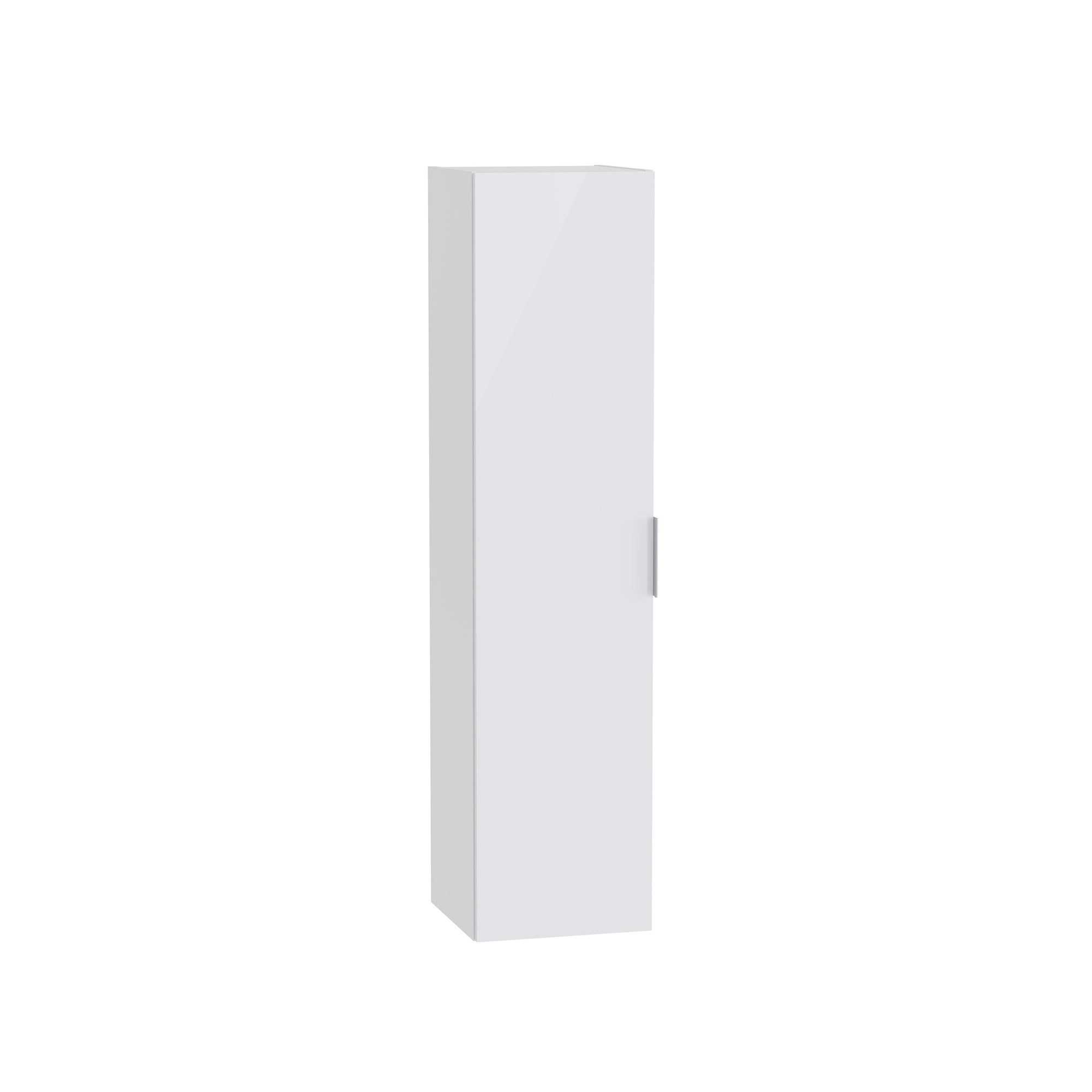 Vitra Mia Plus Square Boy Dolabı 35 cm Bir Kapaklı Parlak Beyaz 69781