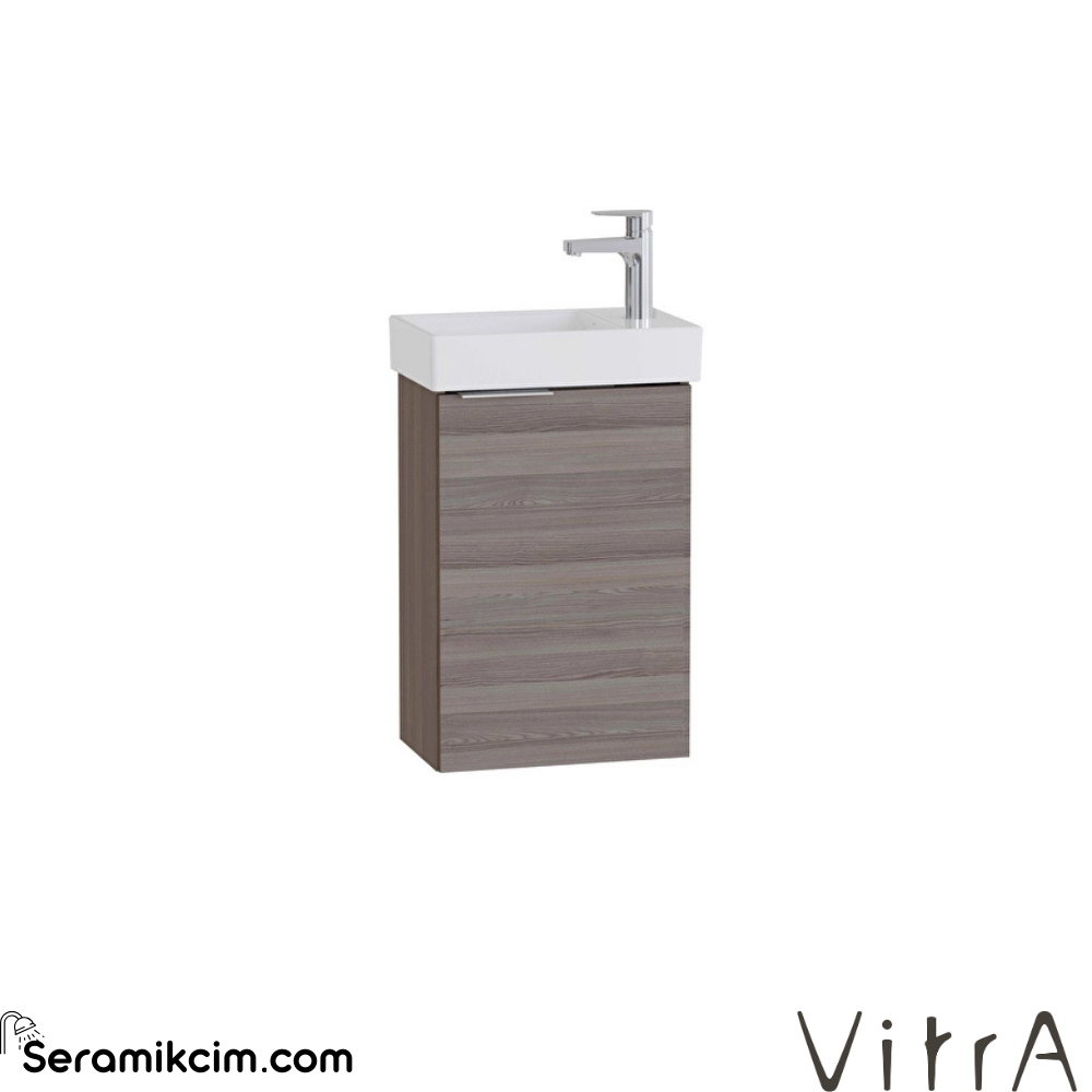 Vitra Mia Plus Square Lavabo Dolabı 45 Cm Bir Kapaklı Cordoba Sağ 80357