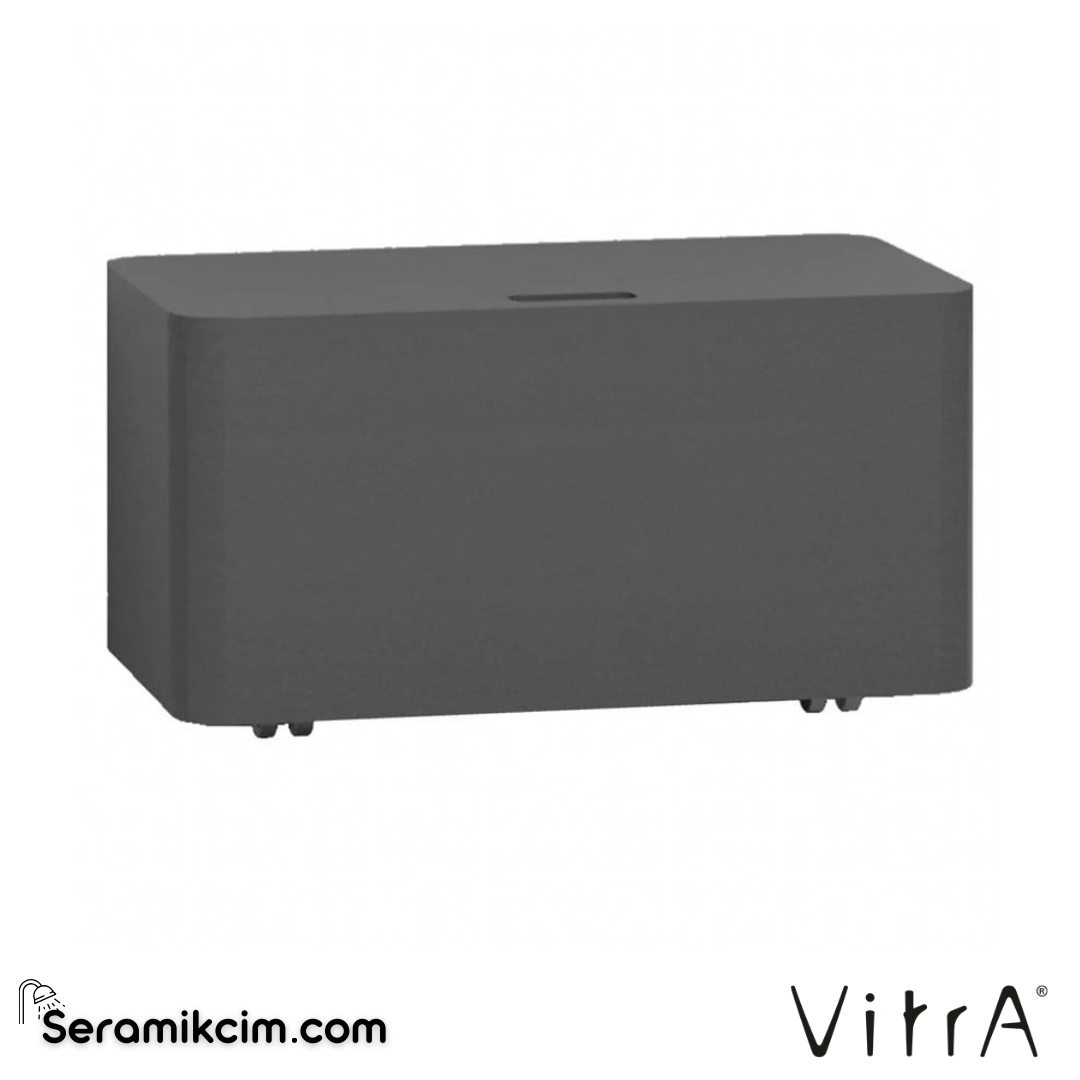 VitrA Nest Trendy Alt Ünite 80 cm, tekerlekli parlak antrasit 56180 - 56180