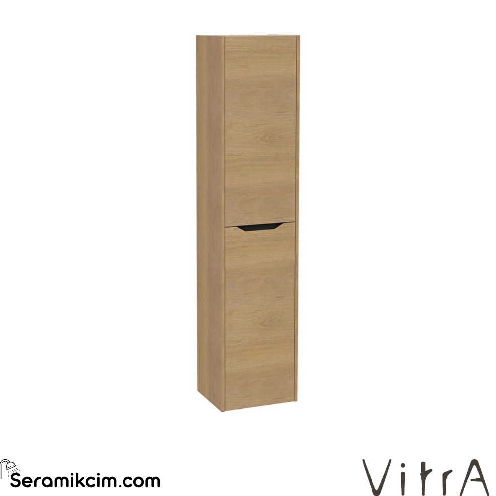 Vitra New Integra Square Boy Dolabı 40 Cm İki Kapaklı Altın Meşe Sol 80321