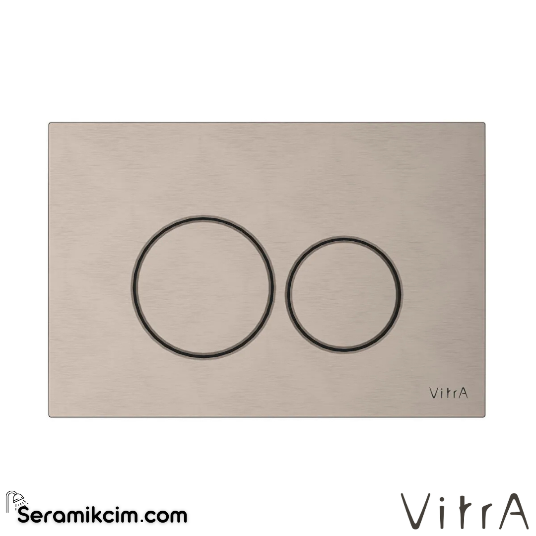 VitrA Origin ABS Kumanda Paneli Fırçalı Nikel 740-2495 - 740-2495