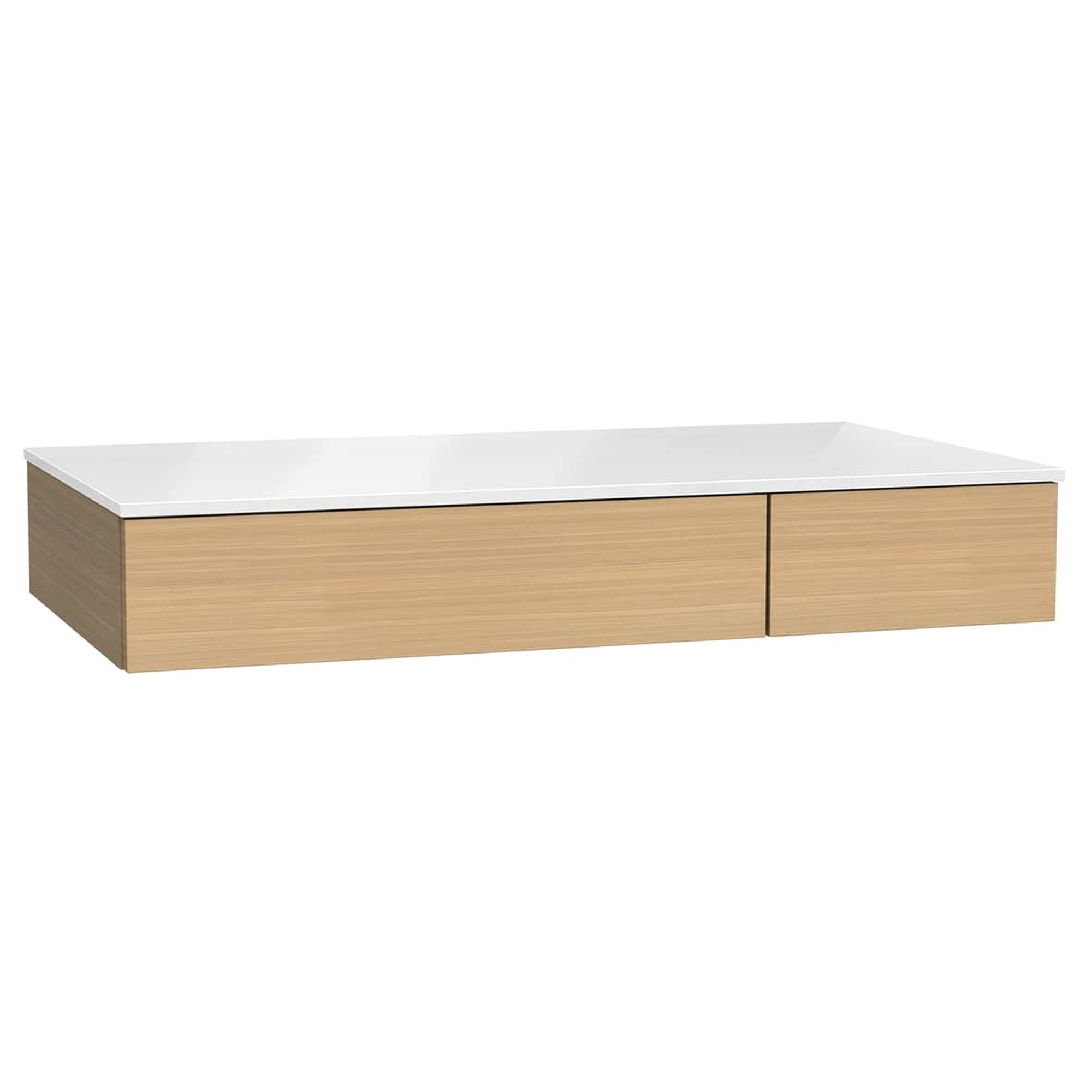 Vitra Origin Alt Ünite 90 cm İki Çekmeceli Açık Meşe Sol 65703