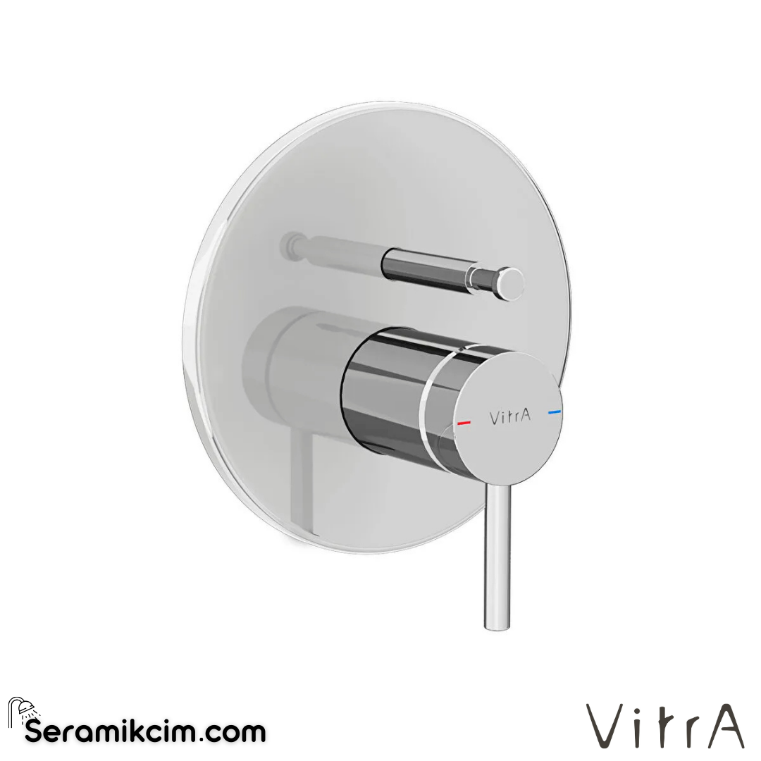 VitrA Origin Ankastre Mekanik Banyo Bataryası (V-Box, sıva üstü grubu) Krom A42822 - A42822