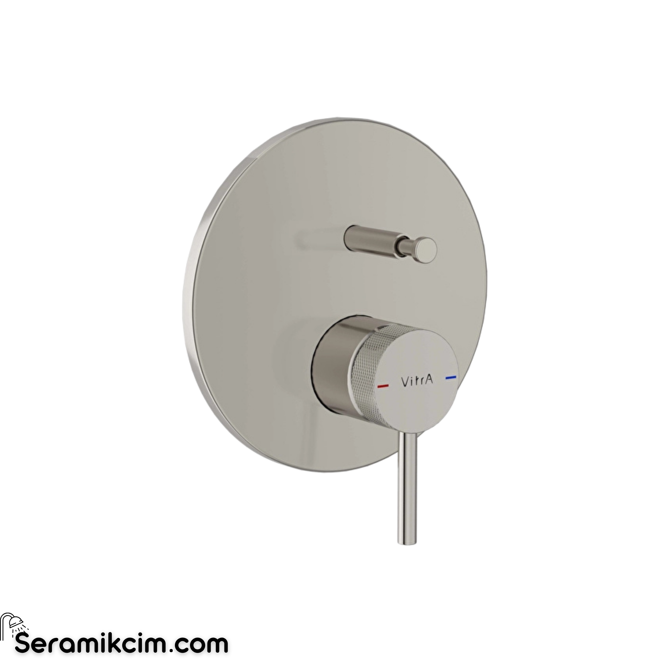 Vitra Origin Aura Ankastre Banyo Bataryası MiniBox Fırçalı Nikel A4378234