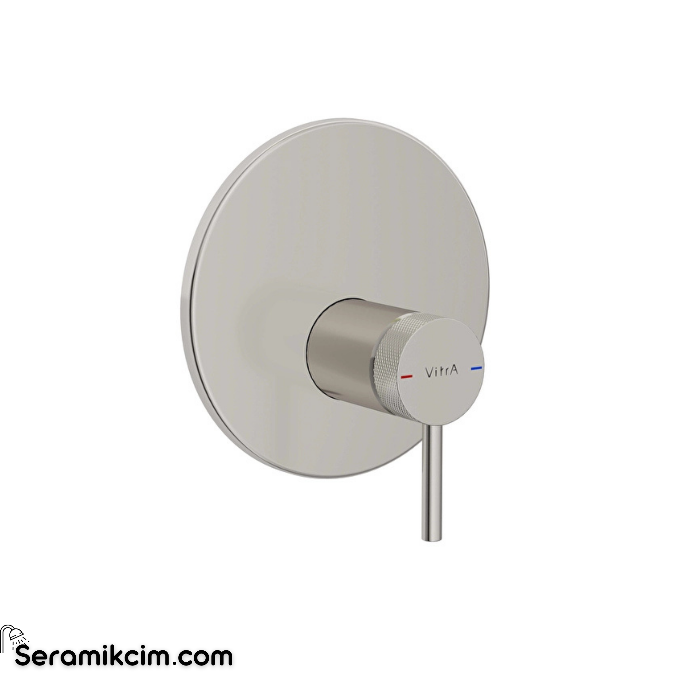 Vitra Origin Aura Ankastre Duş Bataryası (V-Box) (Sıva Üstü)Fırçalı Nikel A4366634