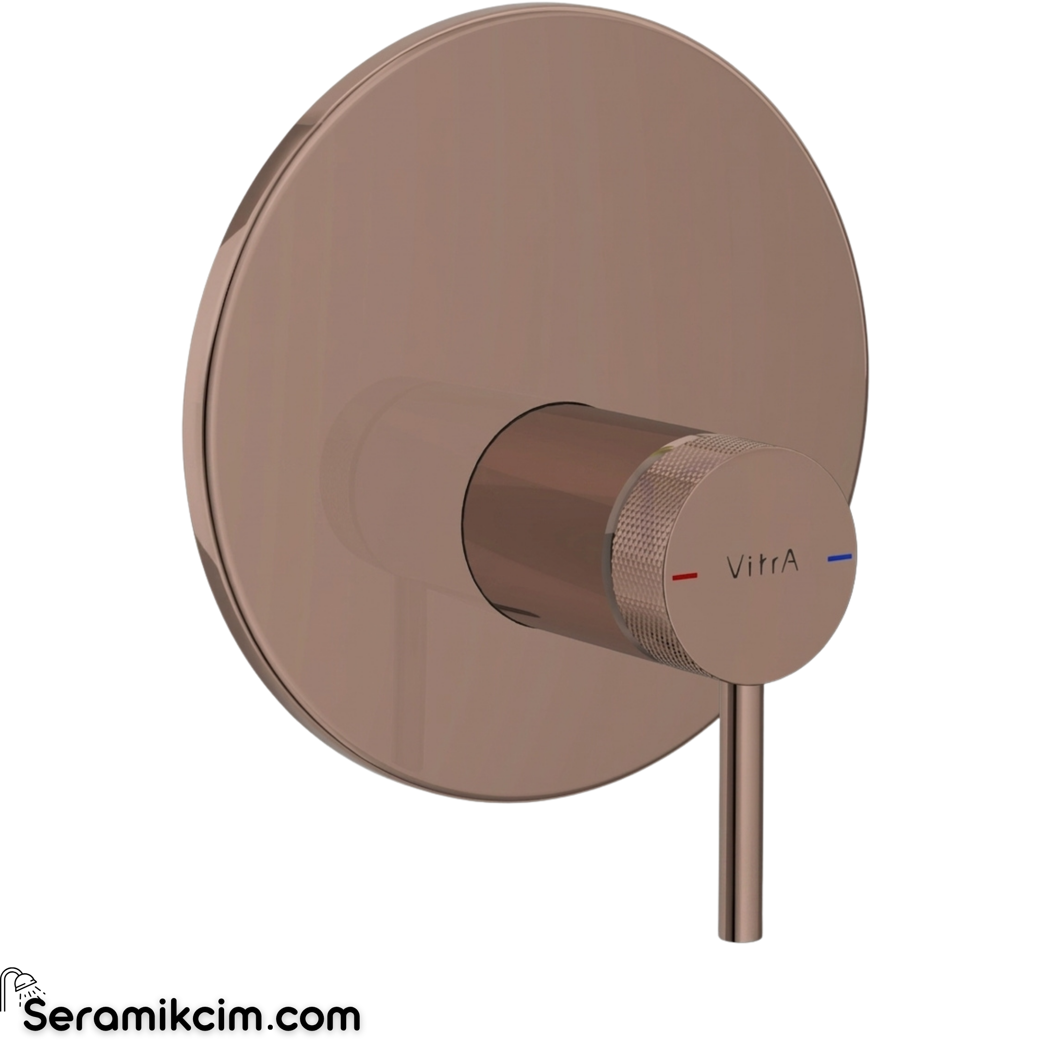 Vitra Origin Aura Ankastre Duş Bataryası (V-Box) (Sıva Üstü)Parlak Bakır A4366629