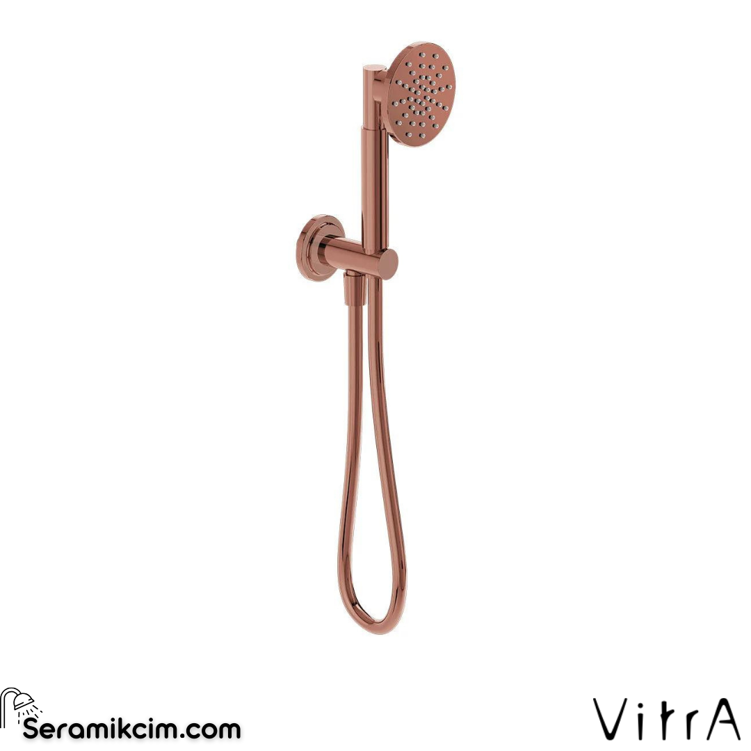 Vitra Origin Classic 1F El Duşu Takımı, Soft Bakır