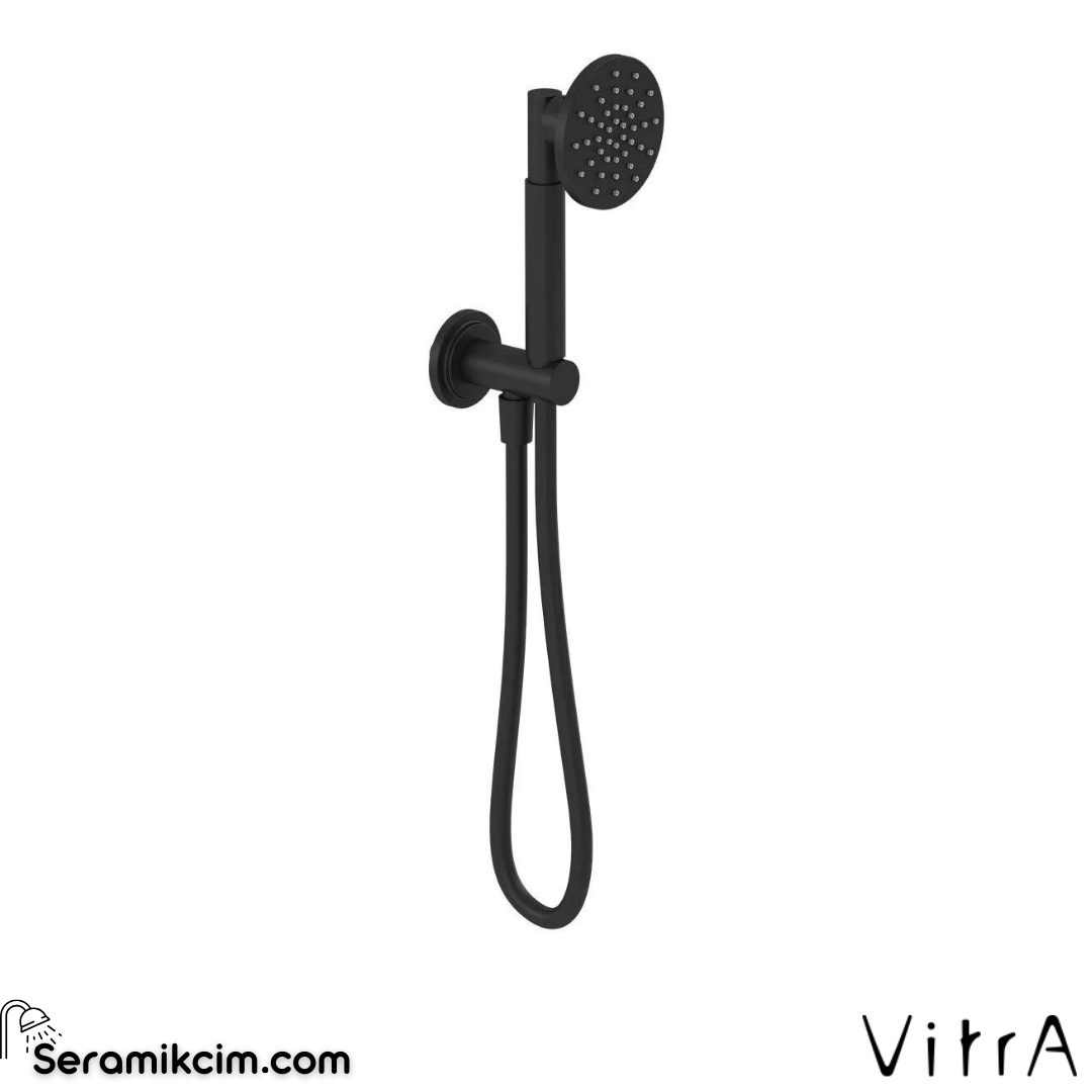 Vitra Origin Classic 1F El Duşu Takımı, Mat Siyah