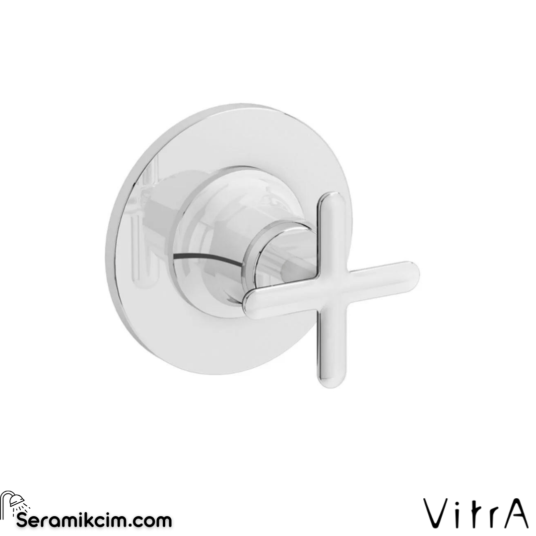 Vitra Origin Classic Ankastre 3 Yollu Yönlendirici (Sıva Üstü Grubu), Krom