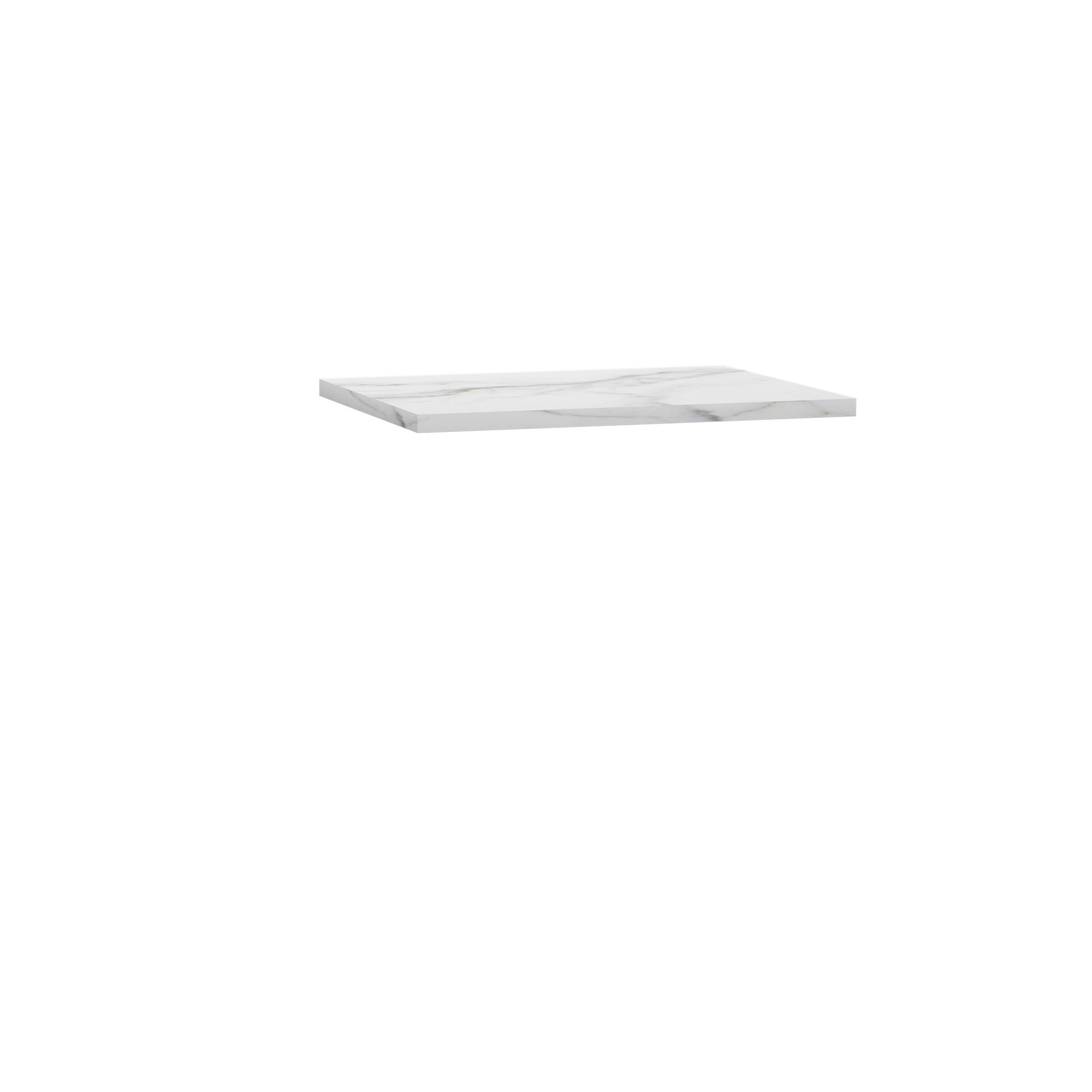 Vitra Origin Üst Tezgah 30 cm Neolith Armatür Deliksiz Sifon Deliksiz Calacatta Silk 66979