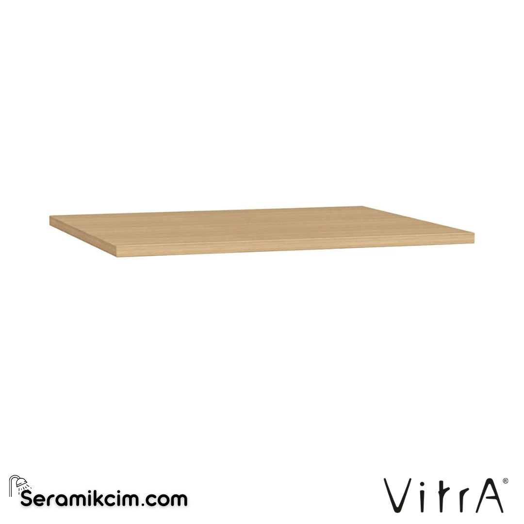 VitrA Origin Üst Tezgah 60 cm, ahşap armatür deliksiz, sifon deliksiz, açık meşe 65944 - 65944