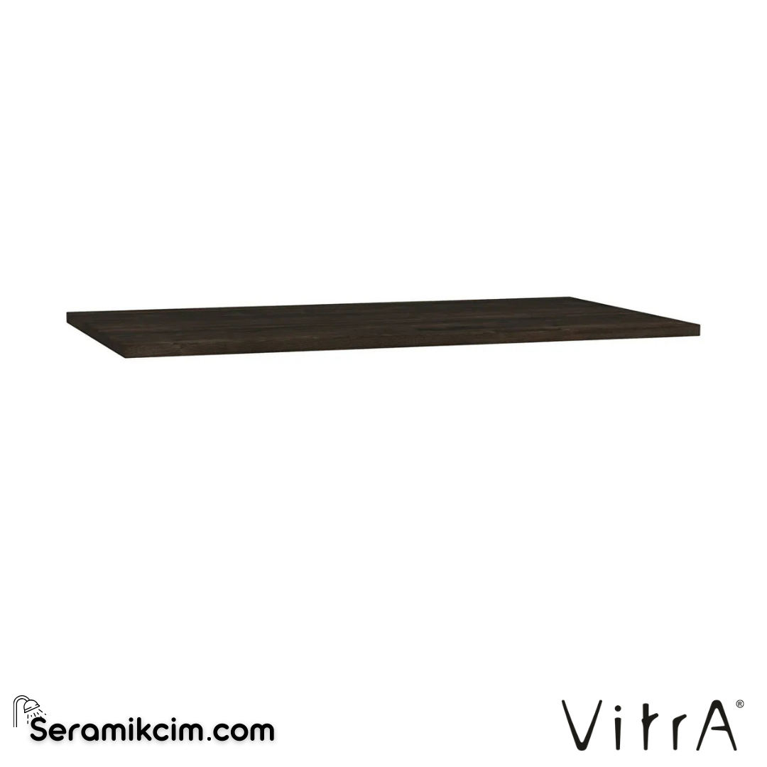 VitrA Origin Üst Tezgah 90 cm, ahşap armatür deliksiz, sifon deliksiz, karaağaç 65946 - 65946