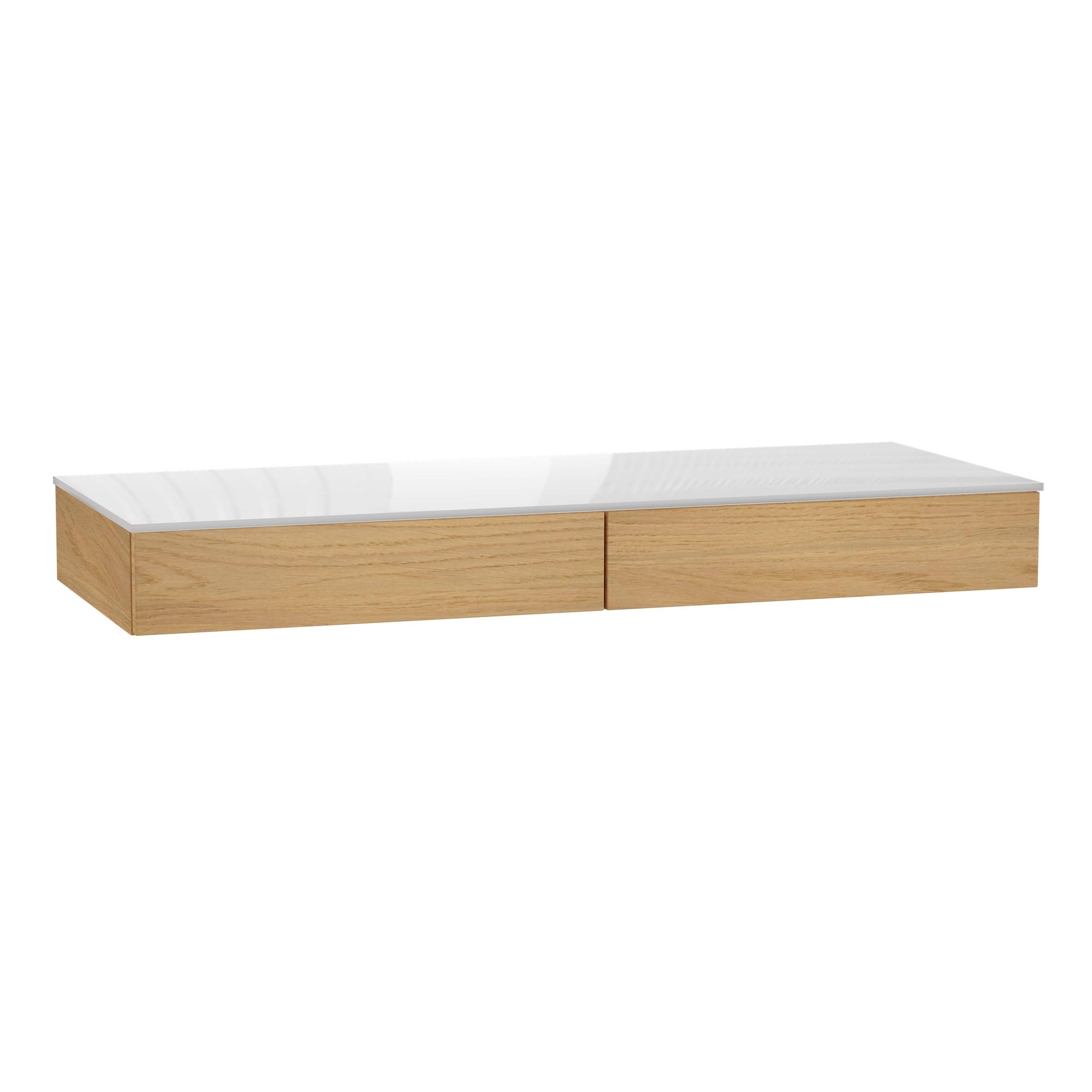 Vitra Origin Yan Ünite 120 cm İki Çekmeceli Açık Meşe 66969
