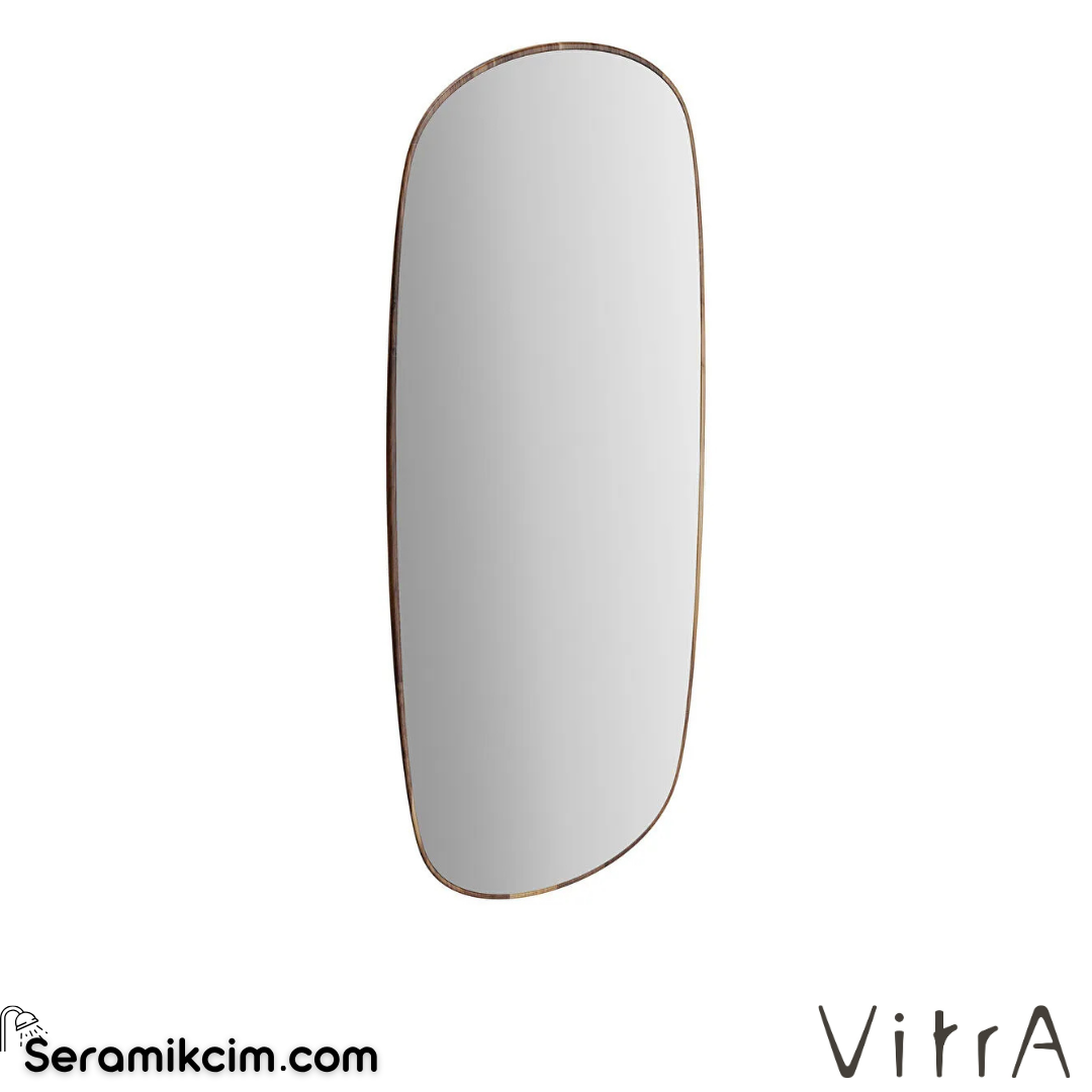 VitrA Plural Döner Ayna 35 cm Koyu meşe 64059