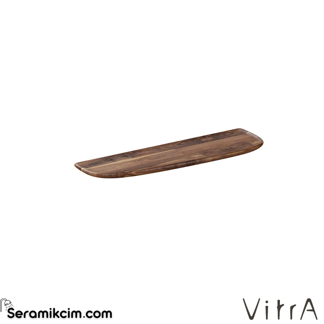VitrA Plural Raf 55cm Koyu Meşe, Sol 64060
