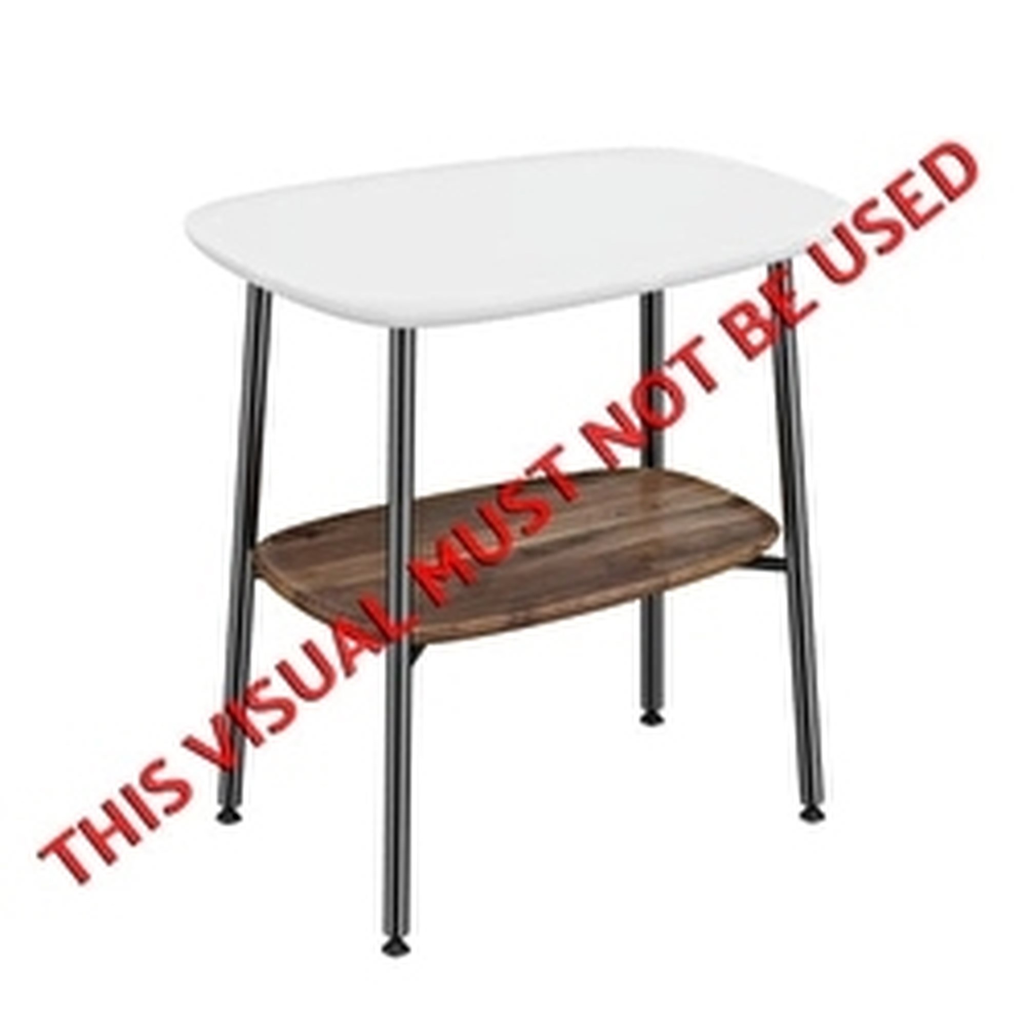 VitrA Plural Yan Ünite 55 cm Parlak Beyaz Seramik Koyu Meşe 64064