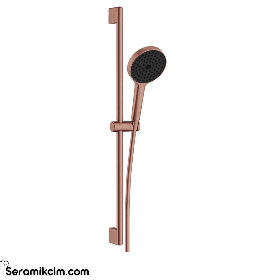 Vitra Prime Round Sürgülü El Duşu 3 Fonksiyonlu 130Mm Fırçalı Bakır A4592724